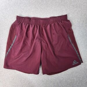 adidas Maroon Athletic Shorts